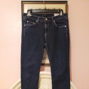 Rag & Bone Medium Blue Skinny Jeans